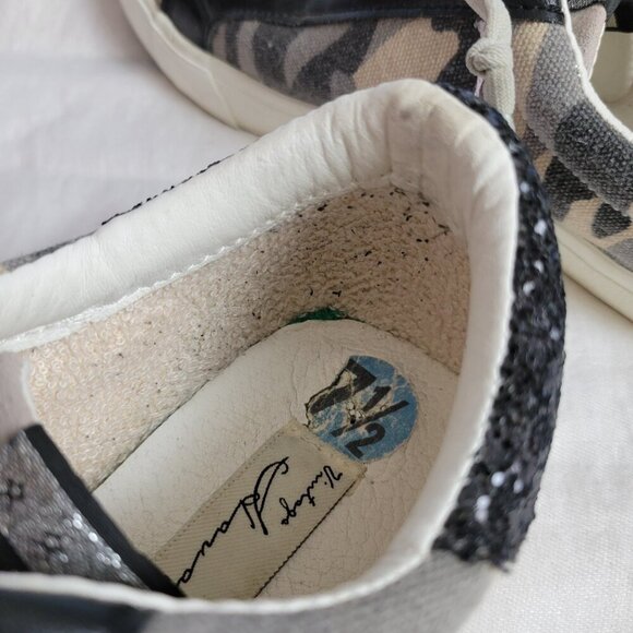 Vintage Havana Camo Sz 7.5 VH Est. 1954 Gail Multi Shoes Stars Sneaker low EUC - Picture 8 of 11